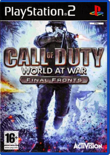Call of Duty: World at War - Final Fronts (German) - Playstation 2 Games