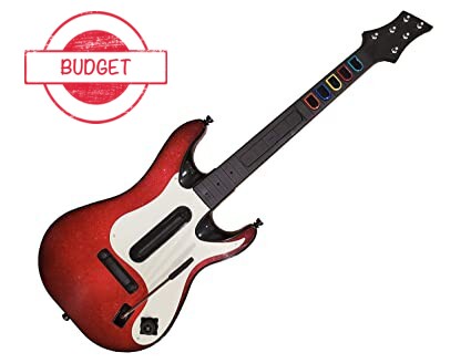 Guitar Hero Gitaar voor Playstation 3 (Red) - Budget - Playstation 3 Hardware