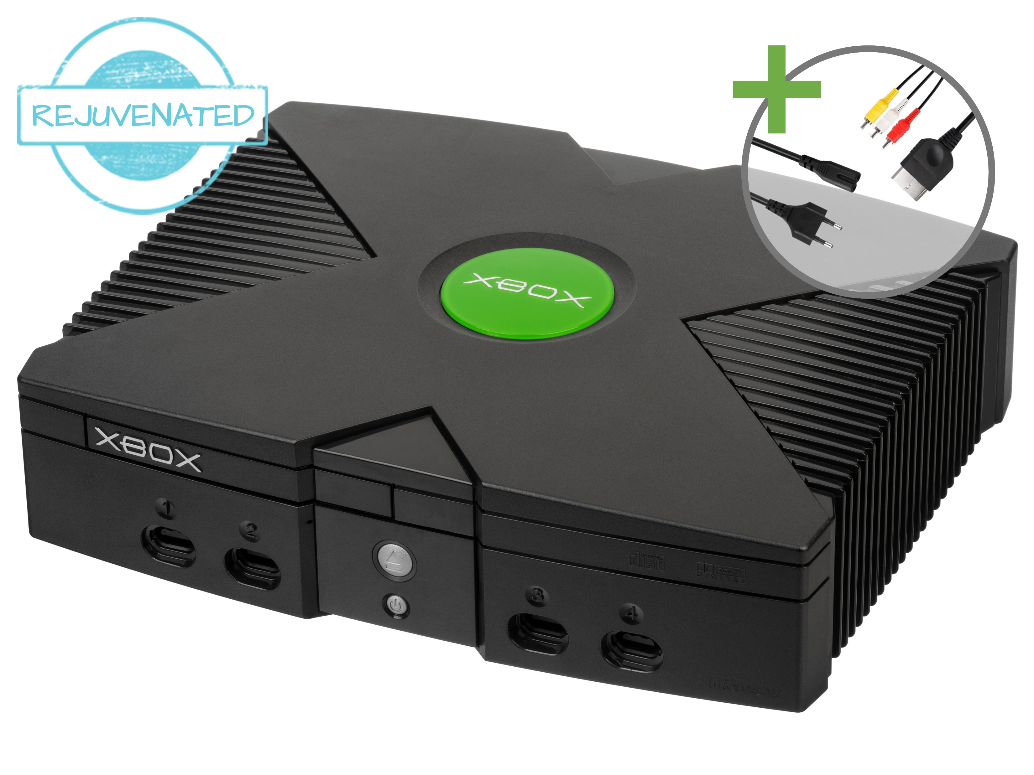 Xbox Classic Console - Zwart (Rejuvenated)