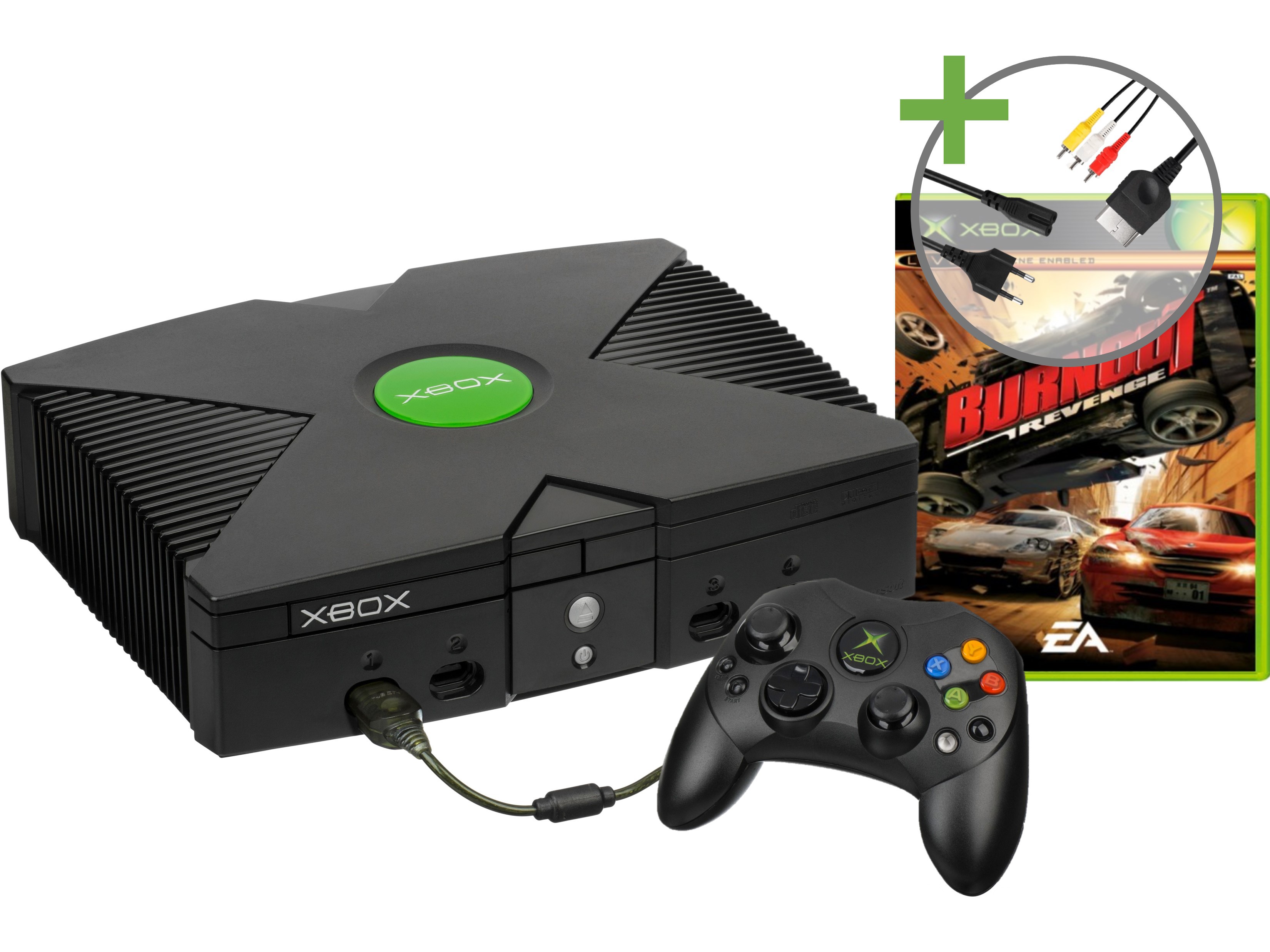 Microsoft Xbox Classic Starter Pack - Burnout 3 Edition